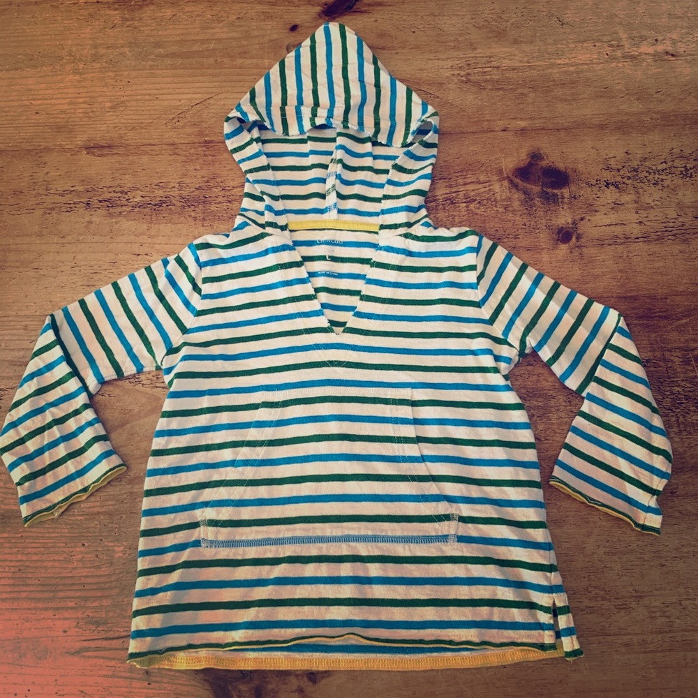 Crewcuts Striped Pullover Hoodie